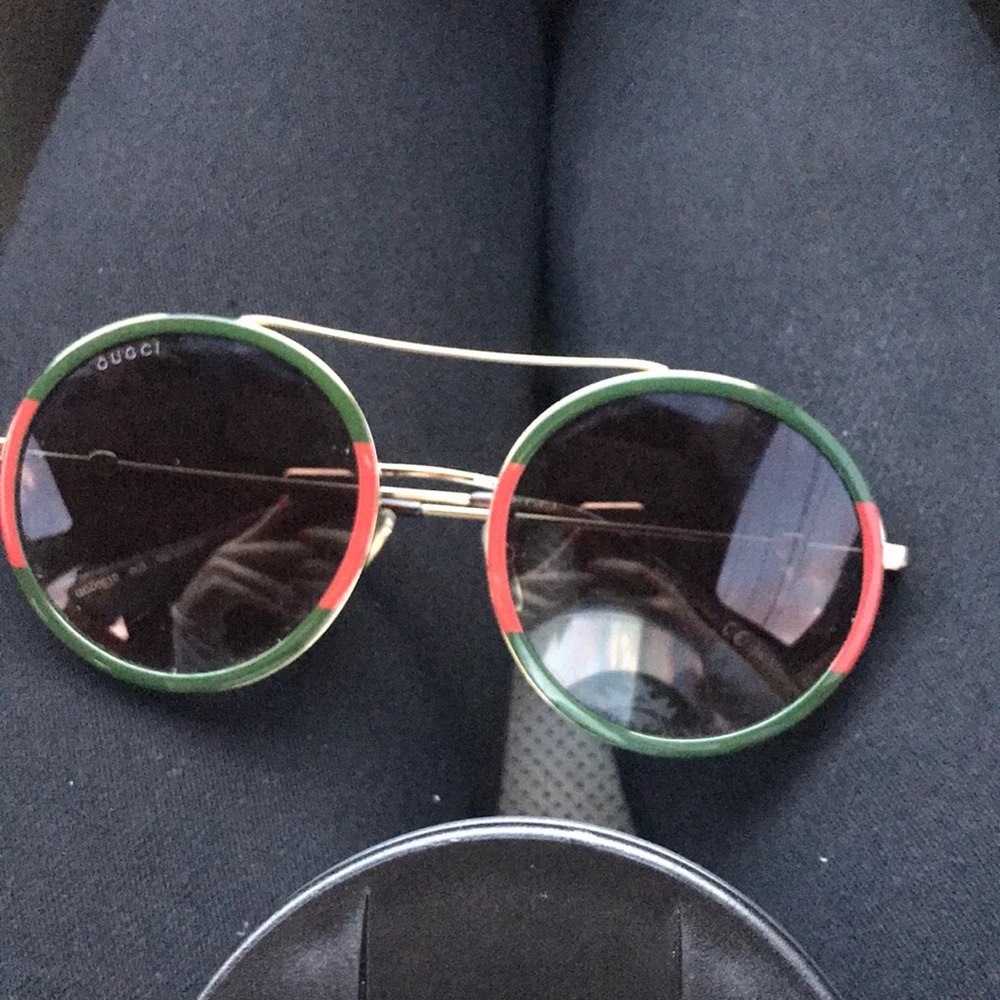 Authentic round Gucci glasses
